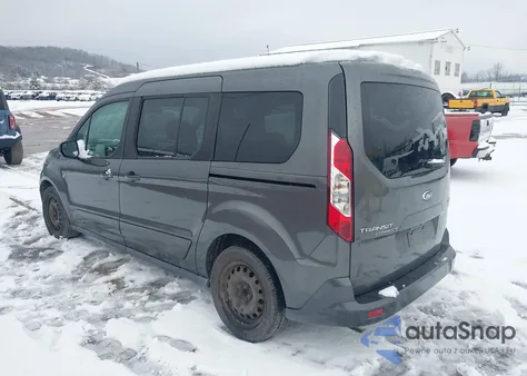 2015 Ford Transit Connect Xlt из США, поврежденный, VIN NM0GE9F76F1180741